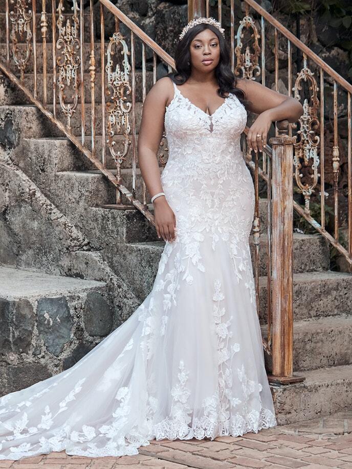 Maggie sottero shop plus size