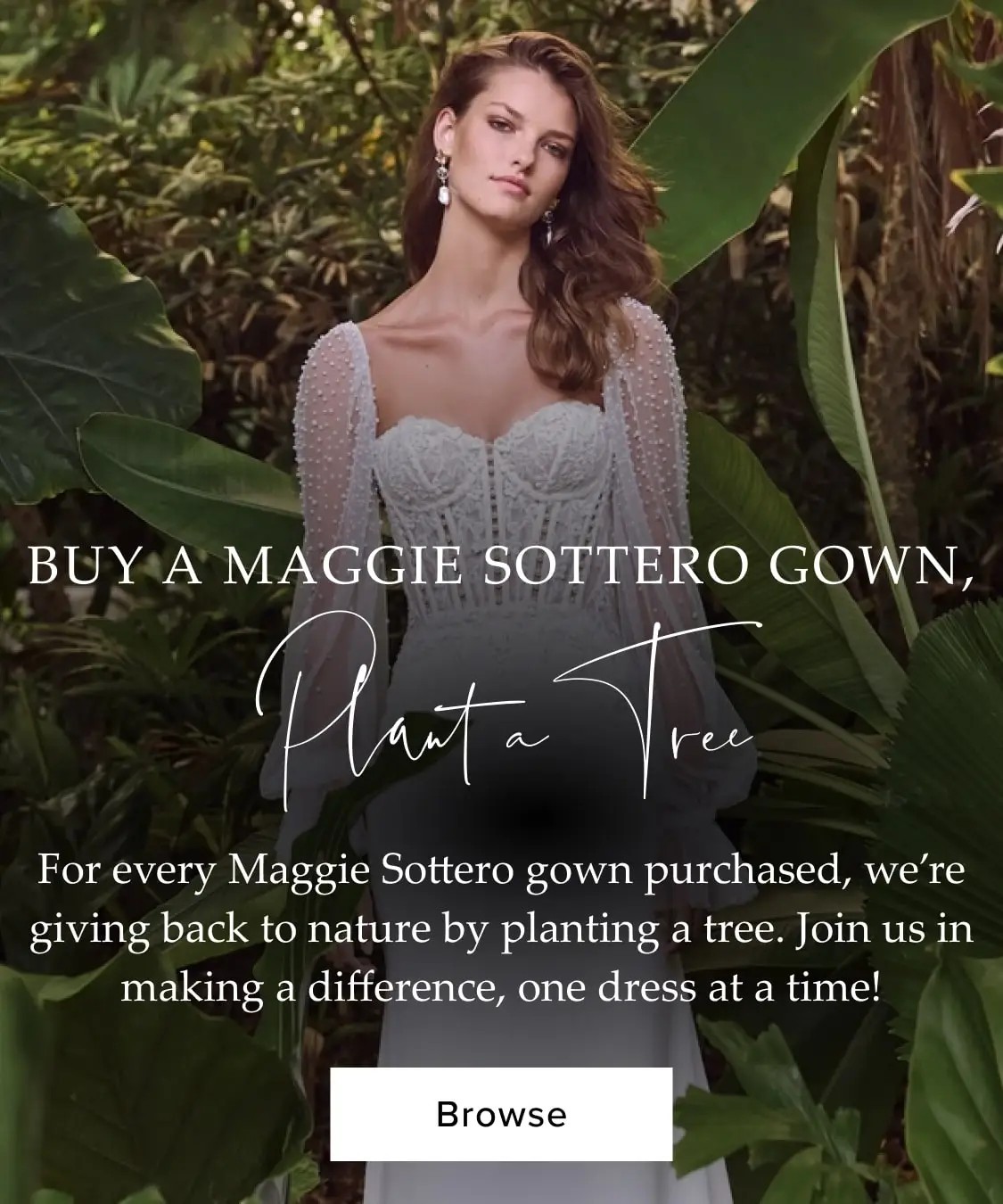 Maggie Sottero Promotion mobile banner